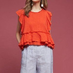 Maeve Ruffled Tiered Top